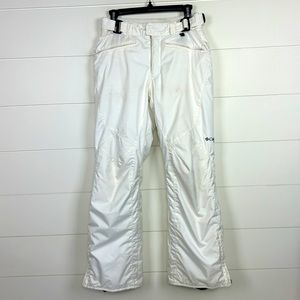 Columbia Vertex White Waterproof Ski Snowboard Winter Snowpants Women’s Size XS
